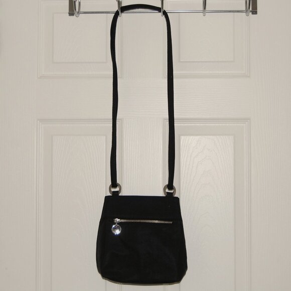 Nine West Mini Purse - Crossbody Bag - Mini Backpack Purse, Black, Vintage 1998 - Picture 3 of 15